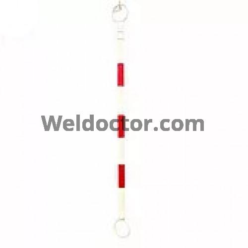 Traffic Safety Cone Bar (Red & White)